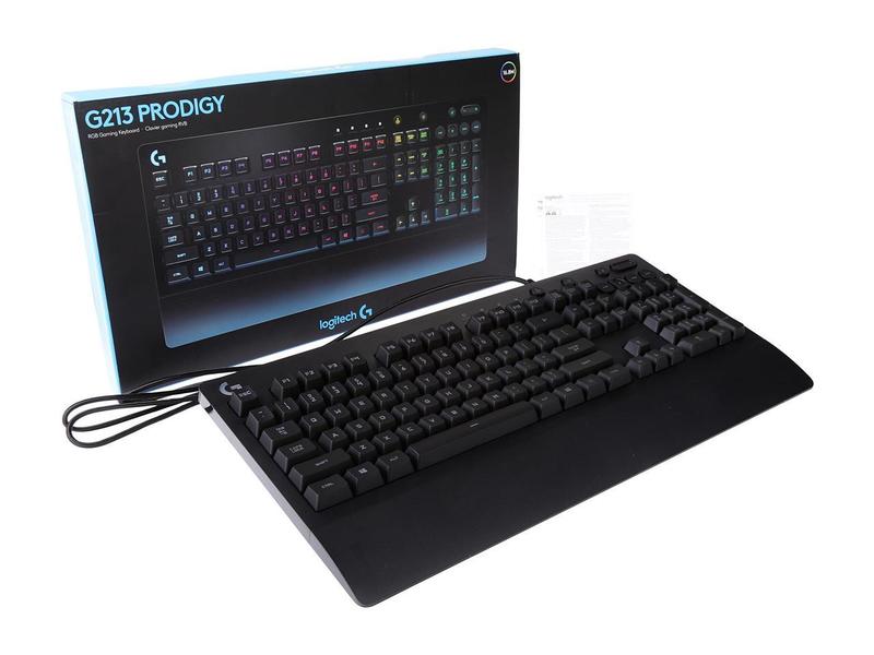 Logitech G213 Prodigy RGB Gaming KB - Cyber Center
